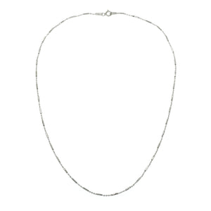 
Sterling silver chain necklace with decorative links, available in 40 cm and 45 cm lengths.