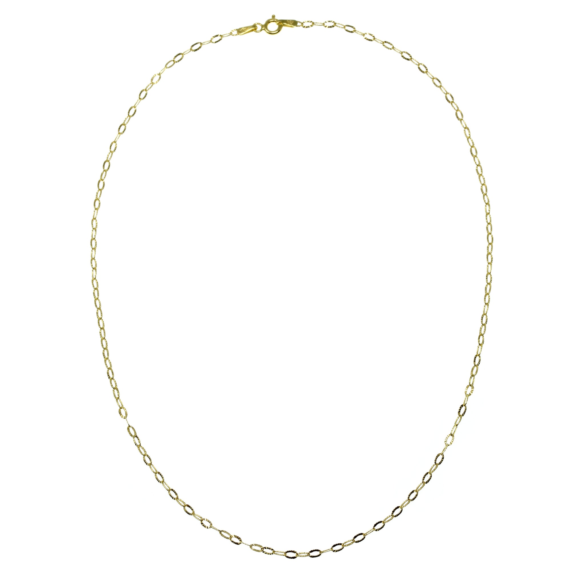 
18kt Gold Plated on Silver Chain Necklace

