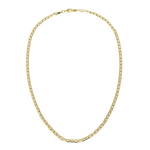 
Gold-filled chain necklace with a secure lobster clasp, available in 40 cm and 45 cm lengths.

